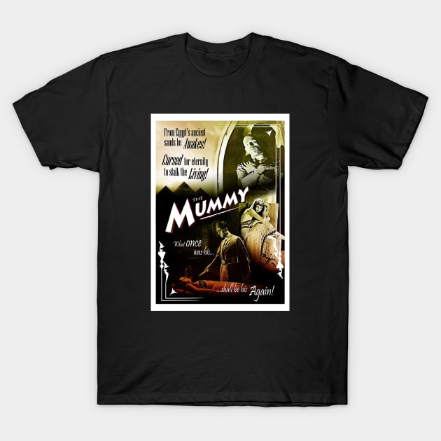 Mummy, The (1932) 2 T-Shirt by GardenOfNightmares